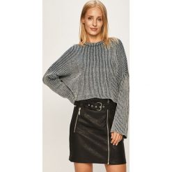Noisy May - Sweter. Białe swetry damskie Noisy May, s, bez wzorów, z bawełny, bez rękawów, bez kaptura. W wyprzedaży za 69,90 zł.