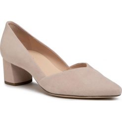 Półbuty HÖGL - 9-104522 Nude 1800. Brązowe półbuty damskie HÖGL, bez wzorów, ze skóry, bez obcasa, na obcasie, bez zapięcia. Za 529,00 zł.