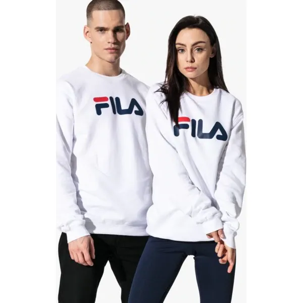 Fila Bluza Pure Crew Sweat U , biały, rozmiar L. Białe bluzy damskie Fila, m, bez wzorów, z bawełny, bez rękawów, bez kaptura. Za 259,99 zł.