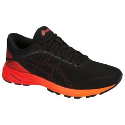 Asics Dynaflyte 2 T7D0N-9023 48 Czarne. Czarne buty sportowe męskie marki Asics, z syntetyku, do biegania. W wyprzedaży za 499,99 zł.