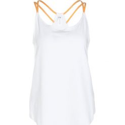 Under Armour STRAPPY Koszulka sportowa white. Białe topy sportowe damskie marki Under Armour, xl, z bawełny. W wyprzedaży za 167,20 zł.
