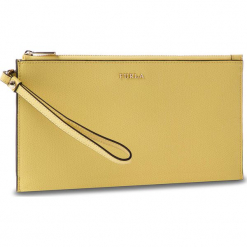 Torebka FURLA - Babylon 992332 E ED47 ARE Sole f. Żółte torebki klasyczne damskie Furla, bez wzorów, ze skóry, wizytowe, bez dodatków. Za 435,00 zł.