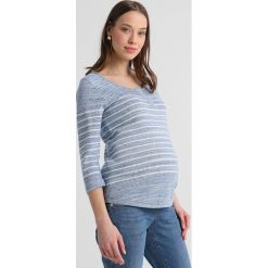 Swetry klasyczne damskie: Seraphine ALBERTA Sweter pale blue/white