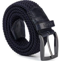 Pasek Męski JOOP! - 7257 410 D'Blue. Niebieskie paski męskie JOOP!, w paski, ze skóry. W wyprzedaży za 269,00 zł.