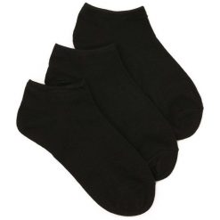 12-Pack Czarne Skarpetki Clap. Czarne skarpetki damskie Born2be, bez wzorów. Za 39,99 zł.