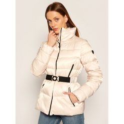 Kurtka puchowa EA7 Emporio Armani 6HTB11 TN05Z 1430. Brązowe kurtki damskie EA7 Emporio Armani, m, bez wzorów, z puchu, bez kaptura. Za 1299,00 zł.