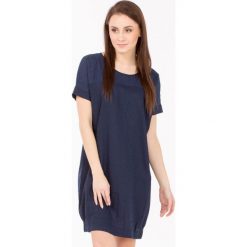 Tuniki damskie: Lniana tunika oversize