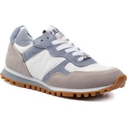 Sneakersy LIU JO - Alexa Running BXX049 PX003 Light Blue/Gre. Niebieskie półbuty damskie Liu Jo, na co dzień, bez wzorów, ze skóry, bez obcasa, na płaskiej podeszwie, bez zapięcia. Za 469,00 zł.
