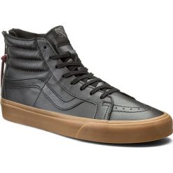 Sneakersy VANS - Sk8-Hi Reissue Zip VN0004KYJSF (Hiking) Black/Gum. Czarne sneakersy męskie Vans, na co dzień, bez wzorów, ze skóry, bez zapięcia. W wyprzedaży za 279,00 zł.