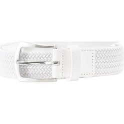 J.LINDEBERG CASPIAN ELASTIC BRAID Pasek white. Białe paski damskie J.LINDEBERG, w paski, z bawełny, sportowe. Za 339,00 zł.
