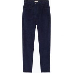 Spodnie sztruksowe "Ibizoo" w kolorze granatowym. Niebieskie spodnie damskie American Vintage, xs, ze sztruksu. W wyprzedaży za 179,95 zł.