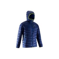 Kurtka alpinistyczna puchowa Alpinism Light męska. Niebieskie kurtki damskie puchowe marki SIMOND, m, z materiału. Za 299,99 zł.