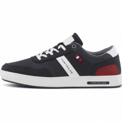 Tom Tailor tenisówki męskie 8082601 41 ciemnoniebieskie. Niebieskie trampki męskie Tom Tailor, bez wzorów, bez zapięcia. Za 309,00 zł.