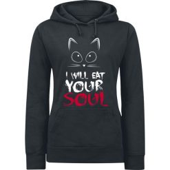 Bluzy damskie: I Will Eat Your Soul Bluza z kapturem damska czarny