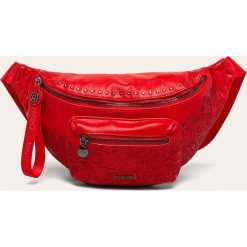 Desigual - Nerka. Nerki damskie Desigual, w paski, z poliesteru, duże, z aplikacjami. Za 249,90 zł.