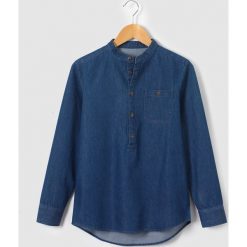 Kurtka z lekkiego dżinsu 10-16 lat. Niebieskie kurtki chłopięce marki La Redoute Collections, z bawełny. Za 58,80 zł.