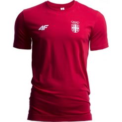 Koszulka męska Serbia Pyeongchang 2018 TSM700 - czerwony wiśniowy. Czerwone koszulki męskie 4f, na zimę, m, z nadrukiem, z bawełny, z dekoltem na plecach. W wyprzedaży za 49,99 zł.