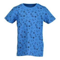 Blue Seven Koszulka Chłopięca 98 Niebieski. Niebieskie t-shirty chłopięce Blue Seven, bez wzorów, bez rękawów. W wyprzedaży za 53,00 zł.