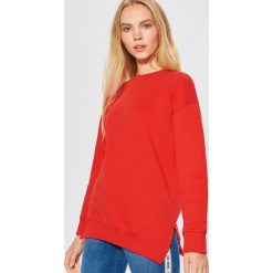 Gładka bluza - Czerwony. Czerwone bluzy damskie marki Cropp, l. Za 59,99 zł.