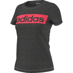 Adidas Koszulka Essentials Linear Tee szara r. S (AJ4575). Szare topy sportowe damskie Adidas, s. Za 52,58 zł.