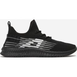 Czarno-Białe Buty Sportowe Dathan. Czarne buty sportowe męskie Born2be, bez zapięcia. W wyprzedaży za 79,99 zł.