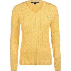 Sweter w kolorze żółtym. Żółte swetry klasyczne damskie marki Giorgio di Mare, xs, z dzianiny. W wyprzedaży za 130,95 zł.