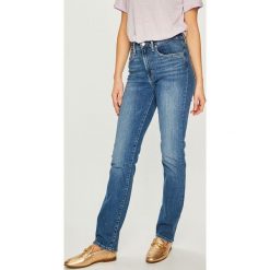Levi's - Jeansy 724. Niebieskie jeansy damskie marki Levi's®, s, z podwyższonym stanem. Za 399,90 zł.