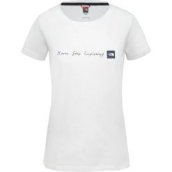 Koszulka The North Face NSE Tee T0A6PRLG5. Białe koszulki damskie The North Face, m, bez wzorów, bez kołnierzyka, bez rękawów. Za 75,99 zł.