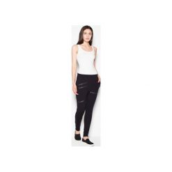 Spodnie VT044 Czarny. Czarne spodnie damskie Venaton, l. Za 129,00 zł.