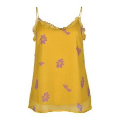 Vero Moda Koszulka damska bez rękawów Wonda Frill Single t Exp Lemon Curry (rozmiar M). Koszulki damskie Vero Moda, m, bez wzorów, eleganckie, bez kołnierzyka, bez rękawów. W wyprzedaży za 49,00 zł.