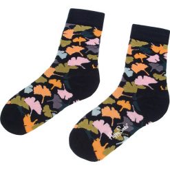 Skarpetki damskie: Skarpety Wysokie Unisex HAPPY SOCKS - GNK01-6000 Czarny Kolorowy
