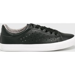 Big Star - Tenisówki. Czarne trampki i tenisówki damskie marki BIG STAR, z gumy, na sznurówki. Za 129,90 zł.