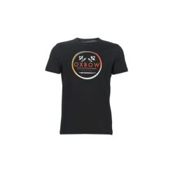 T-shirty z krótkim rękawem Oxbow L2TAROS. Czarne t-shirty męskie Oxbow, s, bez wzorów, bez kołnierzyka, krótkie. Za 109,00 zł.
