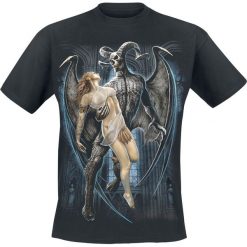 Spiral Devil Beauty T-Shirt czarny. Czarne t-shirty męskie marki Caliban, s. Za 54,90 zł.