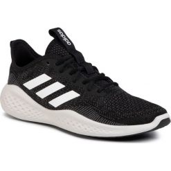 Buty adidas - Fluidflow EG3665 Cblack/Ftwwht/Gresix. Czarne buty sportowe męskie Adidas, z materiału, bez zapięcia, do biegania. W wyprzedaży za 279,00 zł.