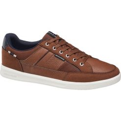 Sneakersy męskie Jack + Jones koniakowe. Pomarańczowe sneakersy męskie Jack & Jones, na sznurówki. Za 139,00 zł.