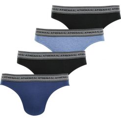 Slipy męskie: Męskie slipy BASIC COTON ATHENA (4 szt.)