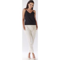 Spodnie A186 ecru. Spodnie damskie Awama, xl. Za 159,90 zł.