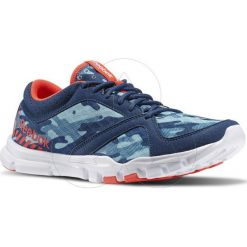 Buty damskie Reebok Trainette V66205. Buty sportowe damskie Reebok, bez wzorów, z materiału, na fitness i siłownię. W wyprzedaży za 99,00 zł.