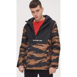 Kurtka anorak z kapturem - Beżowy. Brązowe kurtki męskie Cropp, xl, bez wzorów, z kapturem. Za 229,99 zł.