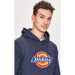Dickies - Bluza. Szare bluzy męskie Dickies, xl, z nadrukiem, z bawełny, z kapturem, bez rękawów, z kapturem. W wyprzedaży za 179,90 zł.