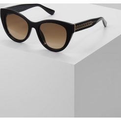 Jimmy Choo CHANA Okulary przeciwsłoneczne black. Czarne okulary przeciwsłoneczne damskie Jimmy Choo. W wyprzedaży za 991,20 zł.