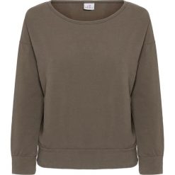 Bluza DEHA ACTIVE. Brązowe bluzy damskie Deha, bez wzorów, z dzianiny, bez rękawów, bez kaptura. W wyprzedaży za 105,00 zł.