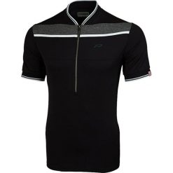 T-shirty męskie: Koszulka kolarska „Flinton” w kolorze czarnym