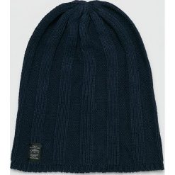 Pepe Jeans - Czapka. Czarne czapki zimowe męskie Pepe Jeans, na zimę, z bawełny. Za 99,90 zł.