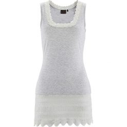 Spodnie bojówki Slim Fit bonprix ciemnoniebieski. Niebieskie topy damskie bonprix, m, bez wzorów. Za 149,99 zł.