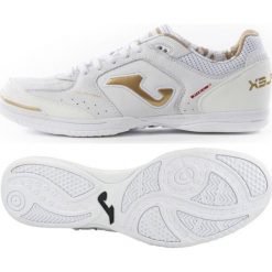 Buty halowe Joma Top Flex 902 In M TOPS.902.IN. Białe buty sportowe męskie Joma, ze skóry, bez zapięcia, do piłki nożnej. W wyprzedaży za 299,00 zł.