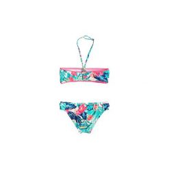 Stroje dwuczęściowe dziewczęce: kostium kąpielowy dwuczęściowy Dziecko Roxy BIKINI Jungle Poem – Set de Bikini palabra de honor