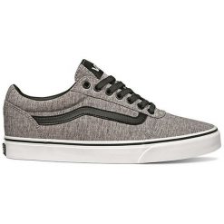 Vans Tenisówki Yt Ward Textile Light 34. Szare buty chłopięce sportowe marki Vans, bez wzorów, eleganckie, bez zapięcia. Za 189,00 zł.