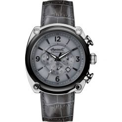 PROMOCJA ZEGAREK INGERSOLL THE MICHIGAN QUARTZ I01201. Szare zegarki męskie marki INGERSOLL, ze stali. W wyprzedaży za 989,00 zł.